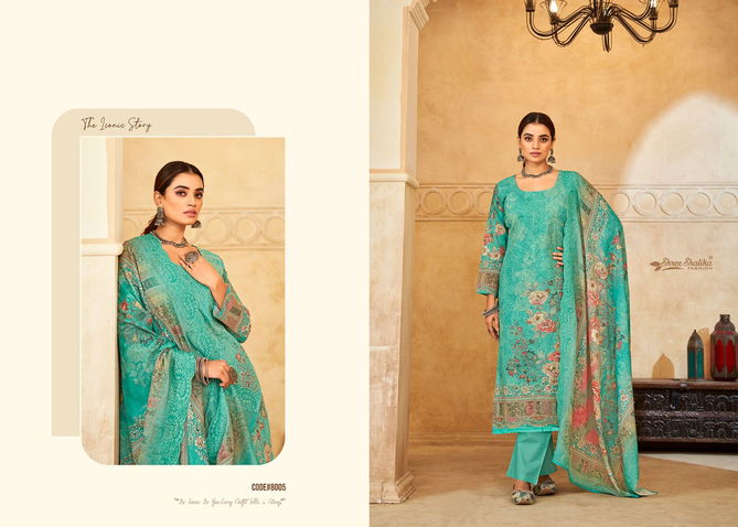 Mannat Vol 8 By Shree Shalika Digital Printed Lawn Cotton Dress Material Wholesale Online